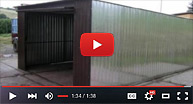 Відео будівництва гаражу самому