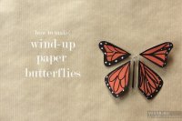 Як зробити метелика з дроту, який вміє махати крилами