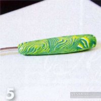 Ліплення з полімерної глини - декоративна ручка для ложки