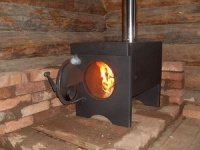 Як зробити металеву піч на дровах для дачі